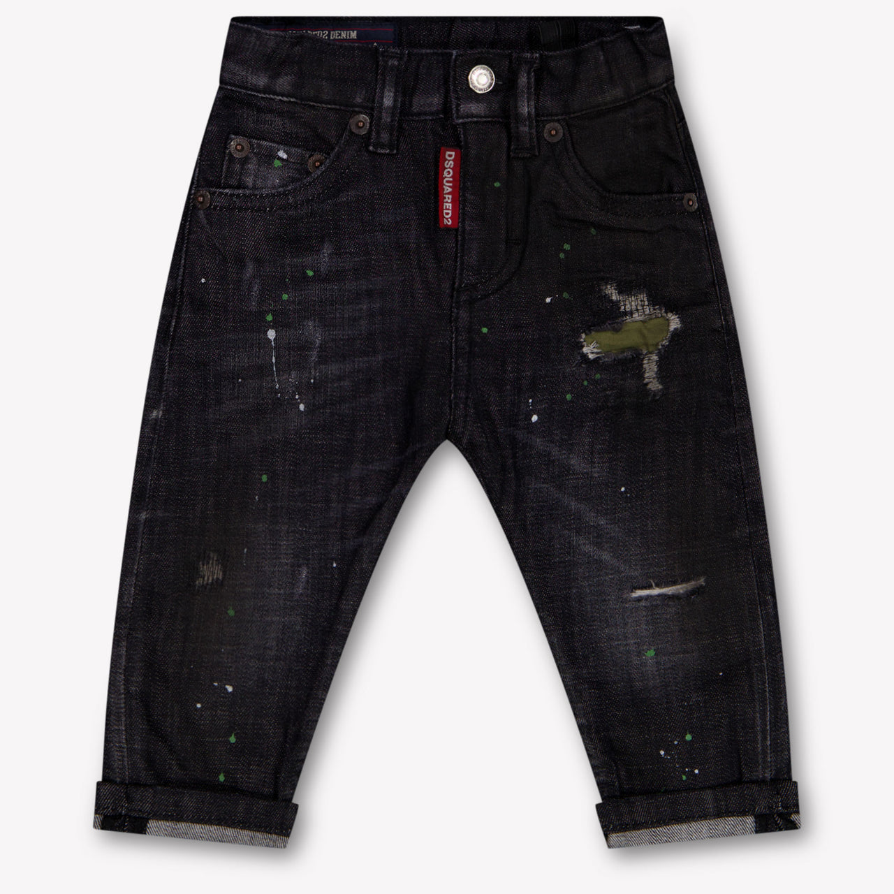 Dsquared2 Bambino Ragazzi Jeans Dentro Nero