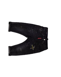 Dsquared2 Bambino Ragazzi Jeans Dentro Nero