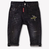 Dsquared2 Baby Boys Jeans In Black