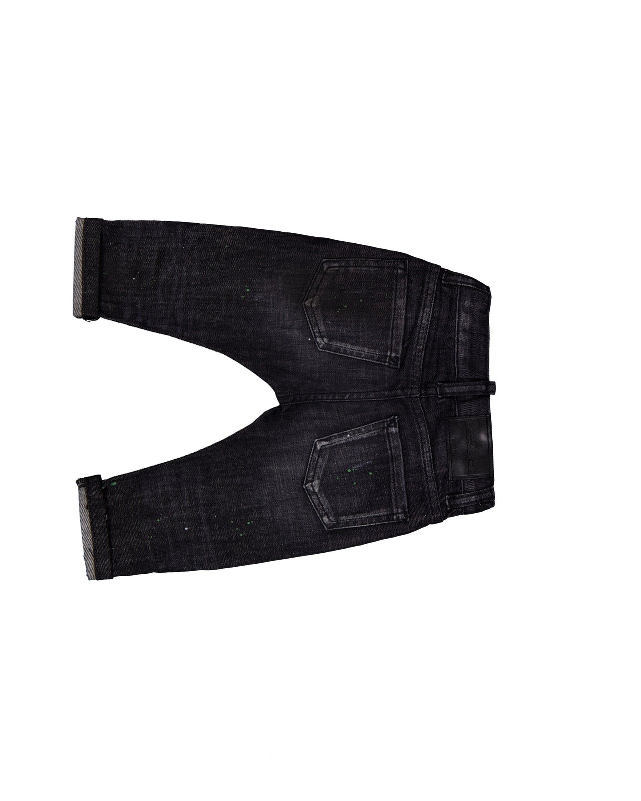 Dsquared2 Bambino Ragazzi Jeans Dentro Nero