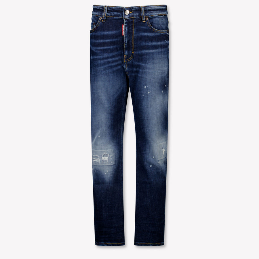 Dsquared2 Bambini Ragazzi Jeans Dentro Blu