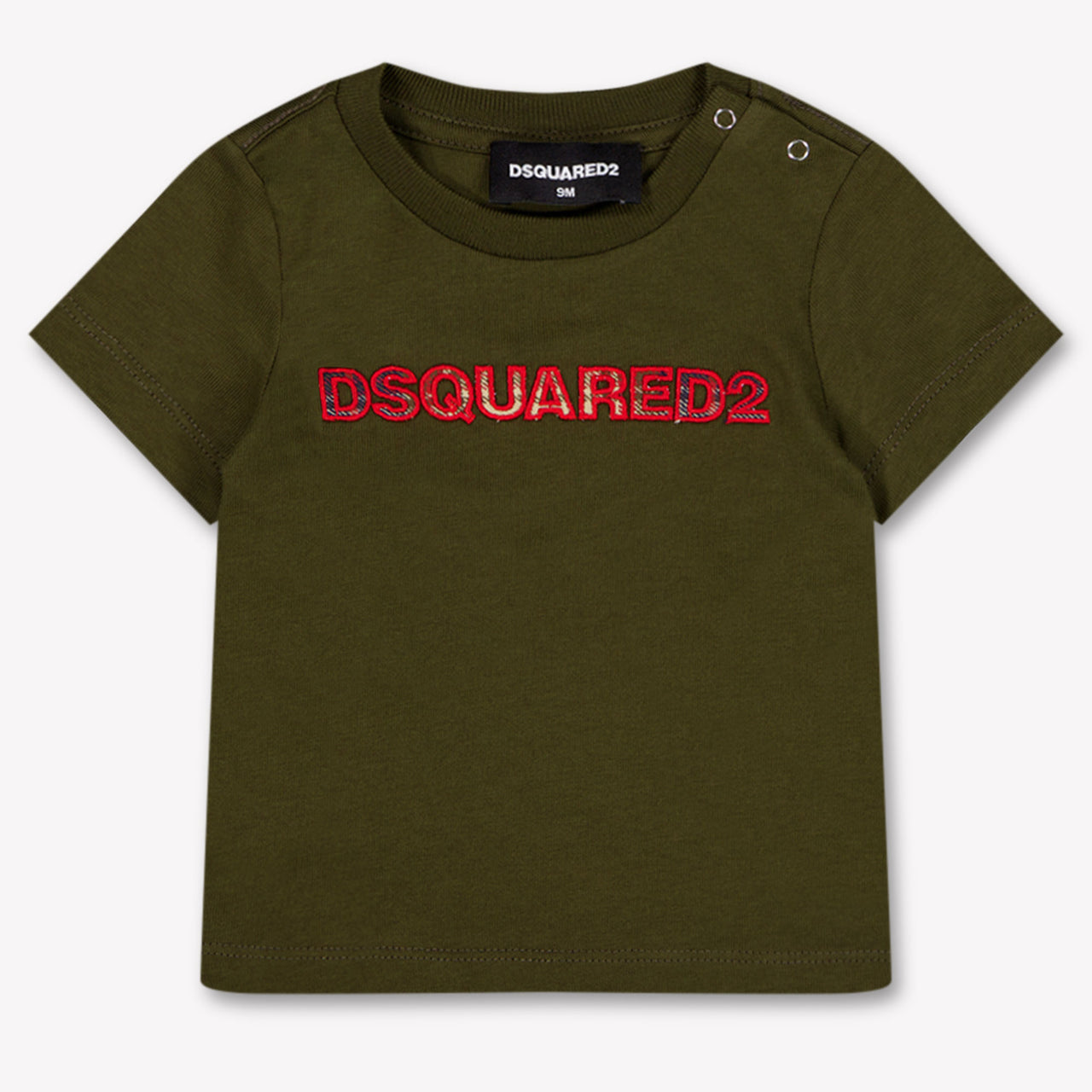 Dsquared2 Bambino Ragazzi Maglietta dentro Esercito