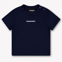 Dsquared2 Bambino Ragazzi Maglietta dentro Navy