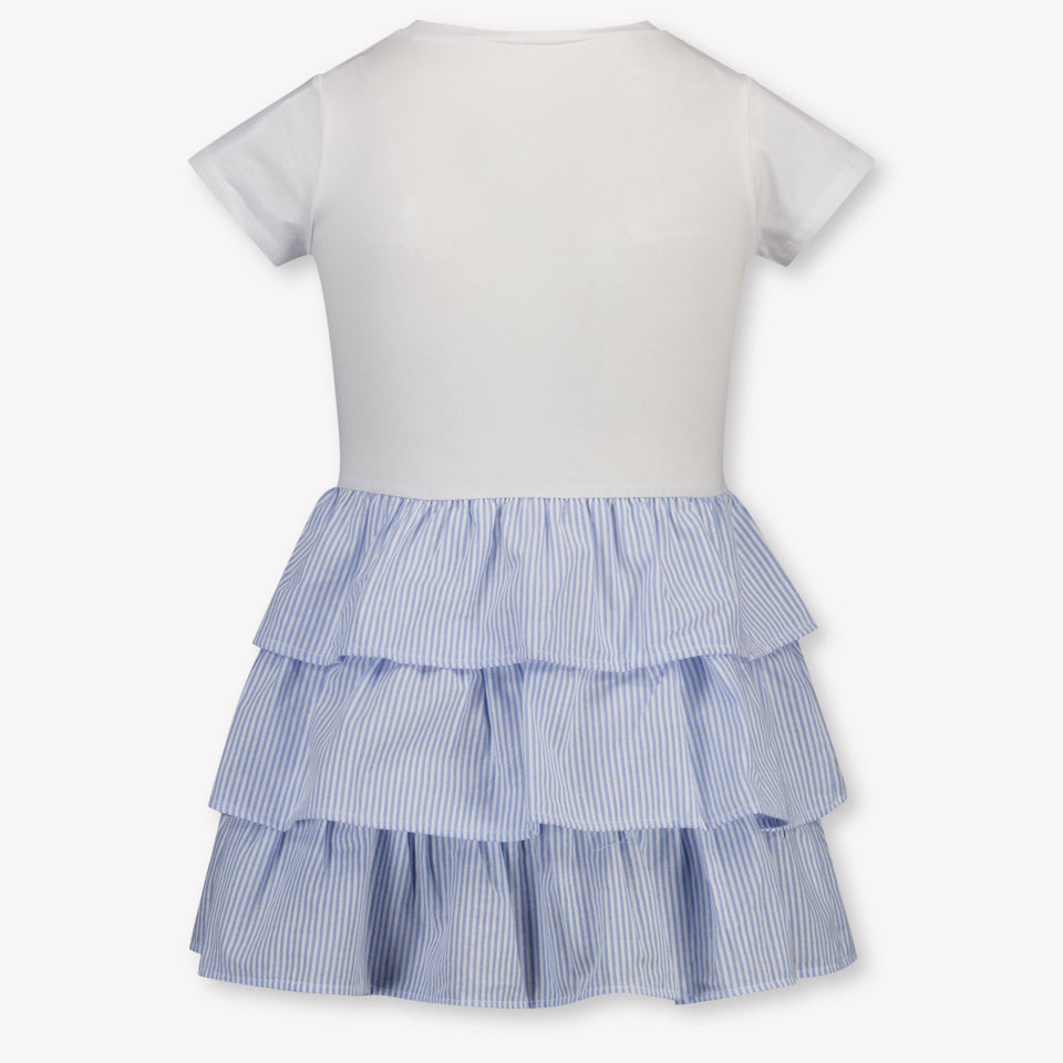 Liu Jo Kids Girls Dress In Light Blue