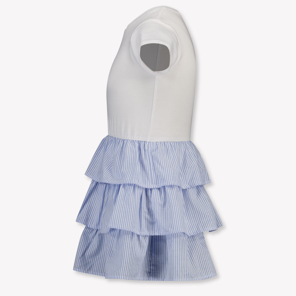 Liu Jo Kids Girls Dress In Light Blue
