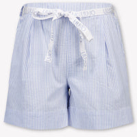 Liu Jo Kids Girls Shorts In Light Blue