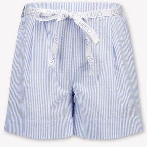 Liu Jo Kids Girls Shorts In Light Blue
