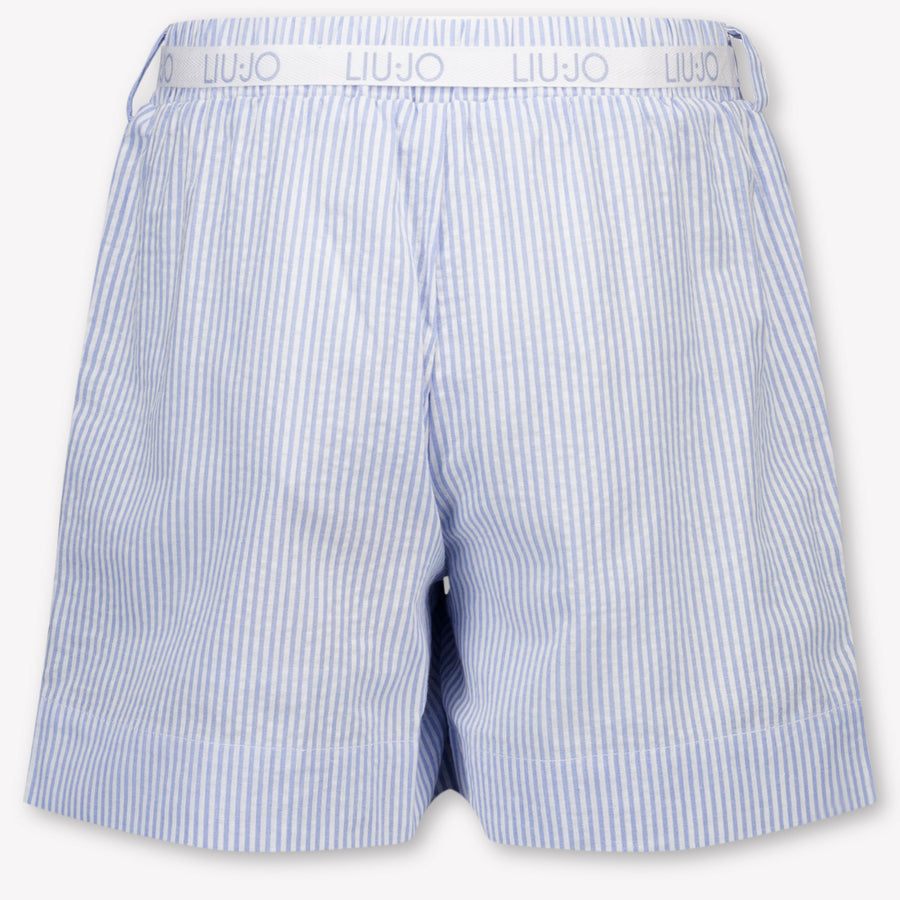 Liu Jo Kids Girls Shorts In Light Blue