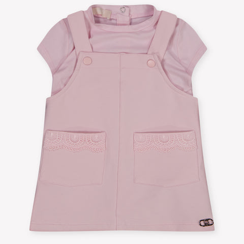 Liu Jo Baby Girls Set In Light Pink