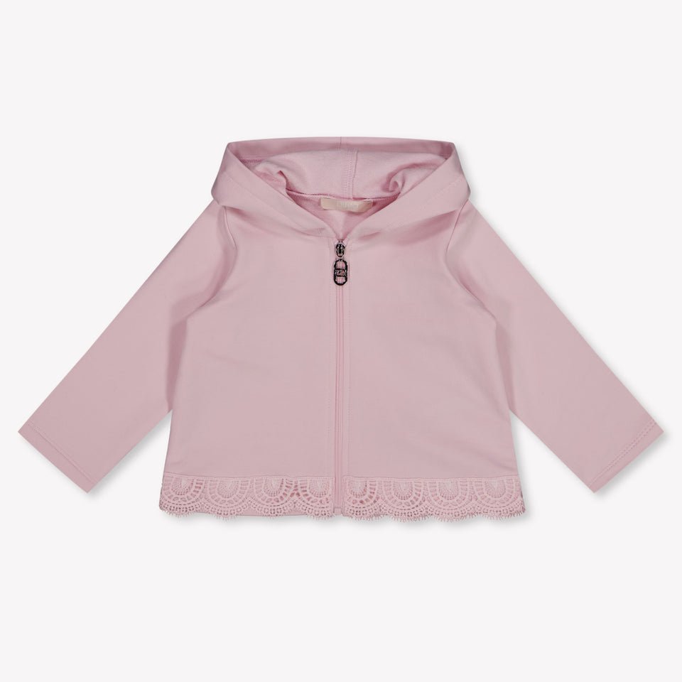 Liu Jo Bambino Ragazze Cardigan dentro Rosa Chiaro