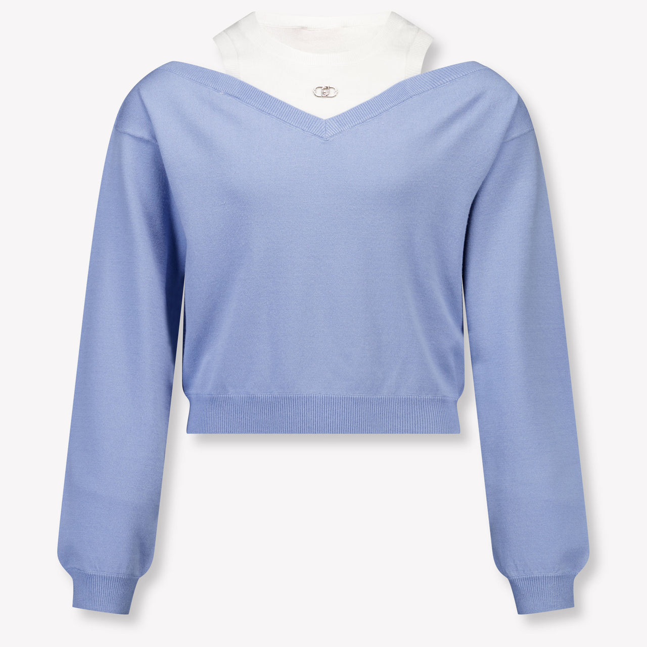 Liu Jo Kinder Mädchen Pullover rein Hellblau