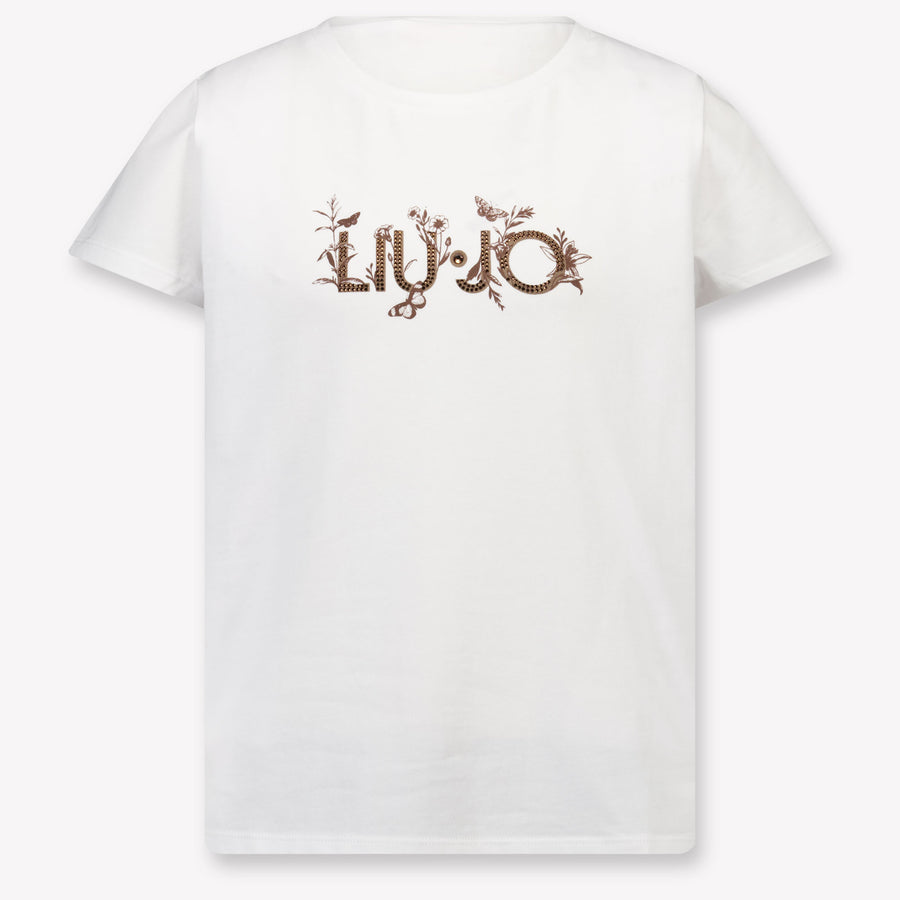 Liu Jo Kinder Mädchen T-Shirt In Weiß
