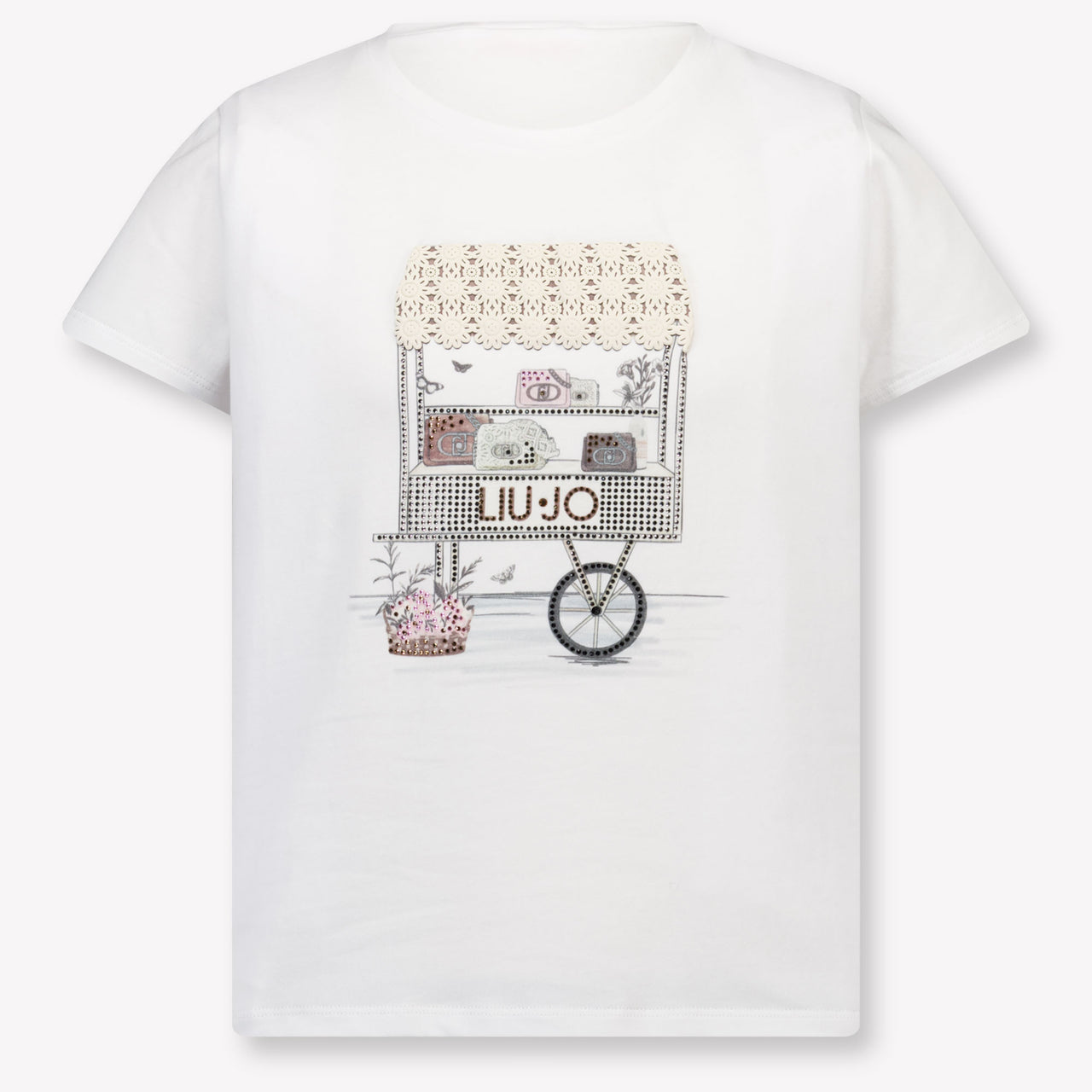 Liu Jo Kinder Mädchen T-Shirt In Weiß
