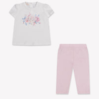 Liu Jo Baby Girls Set In White