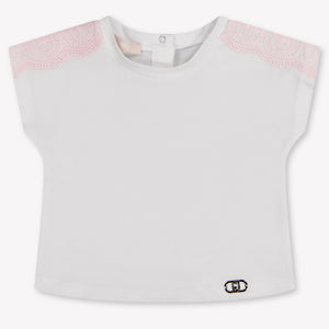 Liu Jo Bébé Filles T-shirt dans Blanc