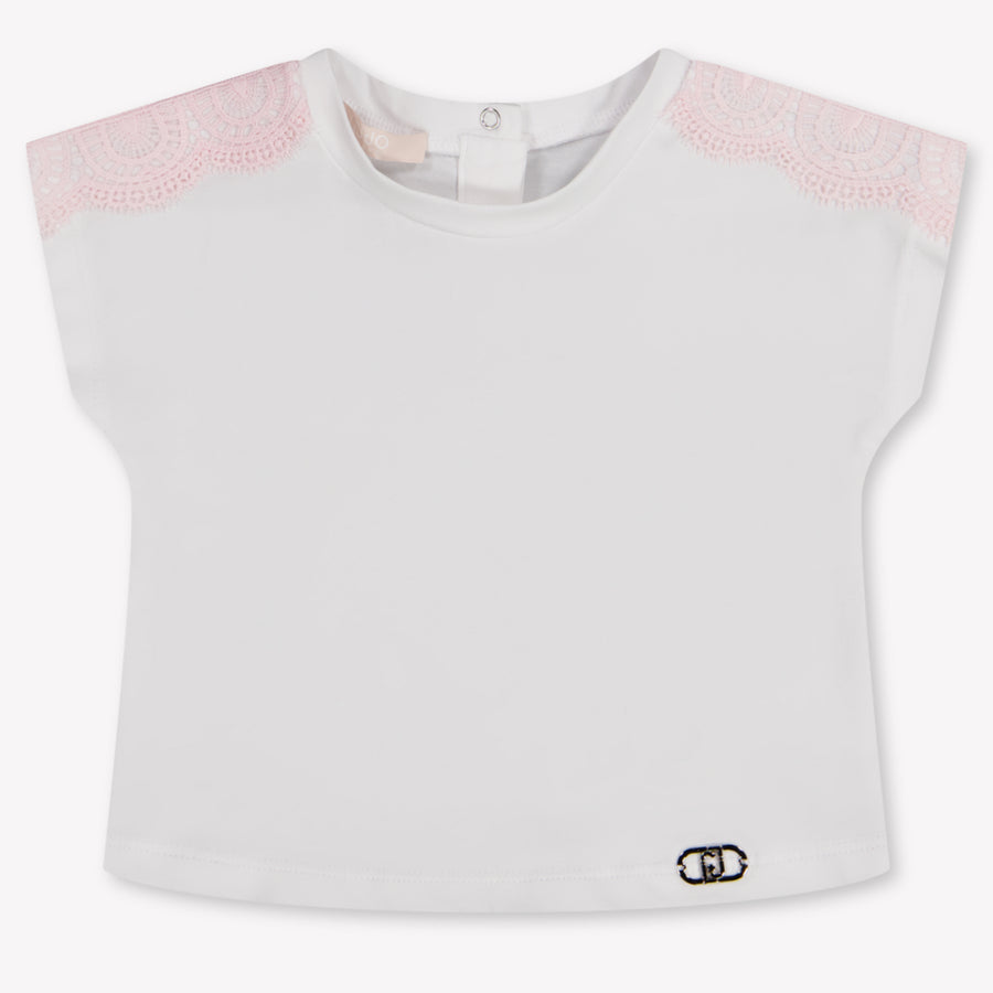 Liu Jo Bébé Filles T-shirt dans Blanc