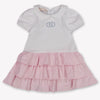 Liu Jo Baby Girls Dress In Light Pink