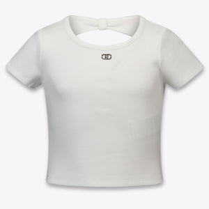 Liu Jo Kinder Mädchen T-Shirt In Weiß
