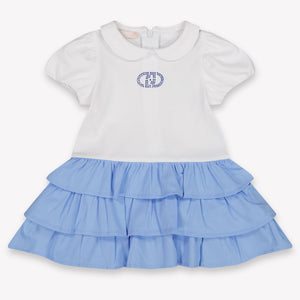 Liu Jo Baby Girls Dress In Light Blue