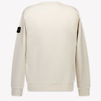 Stone Island Kinder Jungen Pullover In Grauweiß