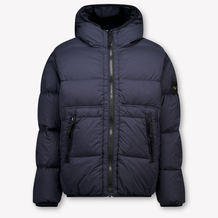 Stone Island Kids Boys Jackets In Navy