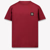 Stone Island niños Chicos Camiseta adentro Burdeos