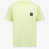 Stone Island niños Chicos Camiseta adentro Amarillo