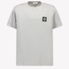 Stone Island niños Chicos Camiseta adentro Gris Claro