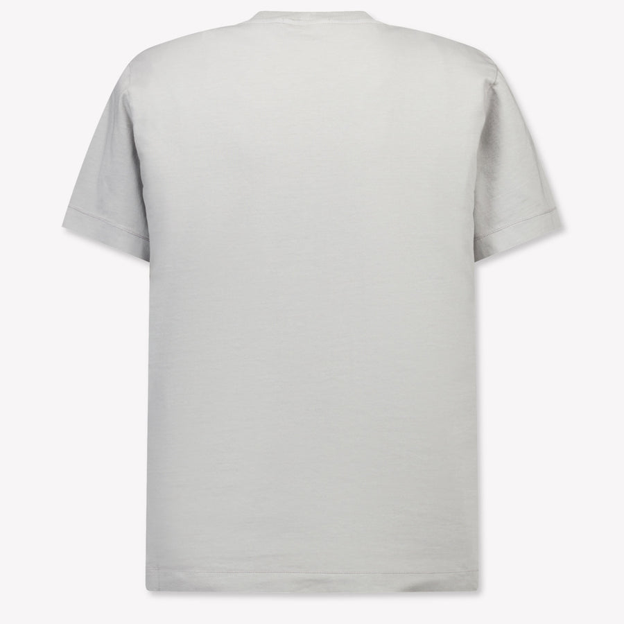 Stone Island Kids Boys T-Shirt In Light Gray