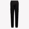 Stone Island Kids Boys Pants In Black
