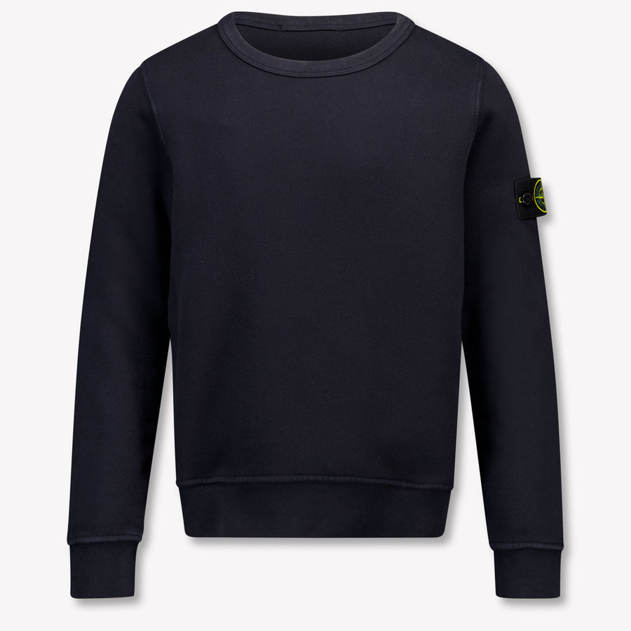 Stone Island niños Chicos suéter en Navy
