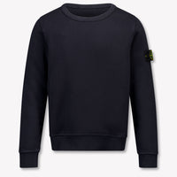 Stone Island niños Chicos suéter en Navy