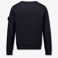 Stone Island niños Chicos suéter en Navy