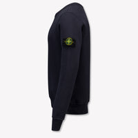 Stone Island niños Chicos suéter en Navy