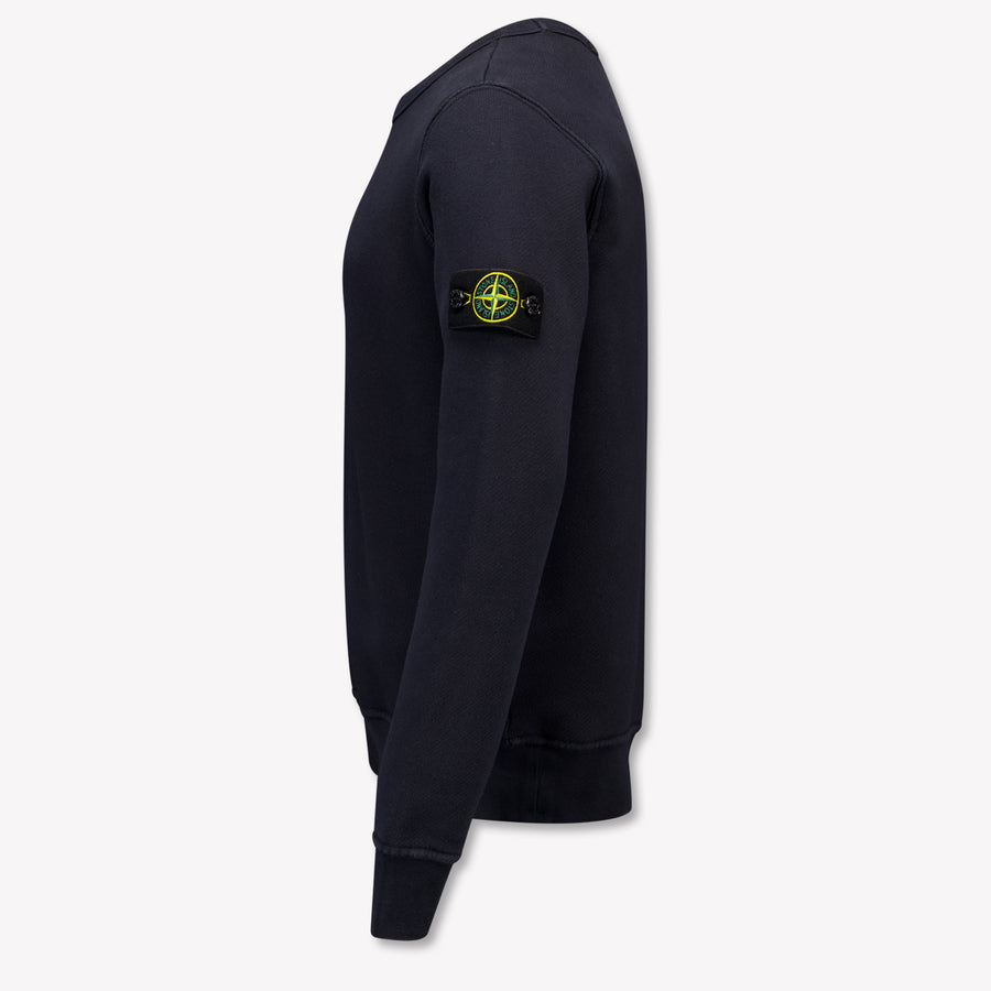 Stone Island niños Chicos suéter en Navy
