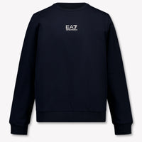 EA7 Kids Boys Sweater In Navy