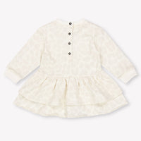 Balmain bebe Chicas Vístete Blanco Roto