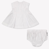 Balmain Bébé Filles Habillez-vous Blanc
