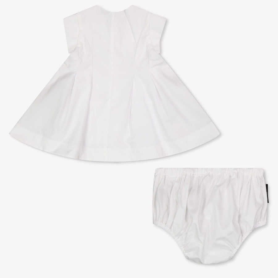 Balmain Bébé Filles Habillez-vous Blanc