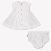 Balmain Bébé Filles Habillez-vous Blanc