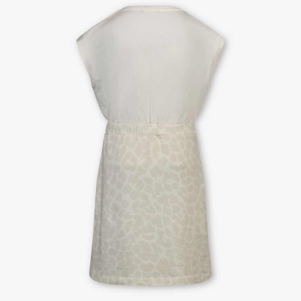 Balmain Bambini Ragazze Vestirsi Off White