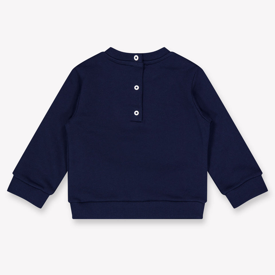 Balmain Bébé Filles Pull en Navy