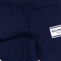 Balmain Baby Mädchen Hose rein Marineblau