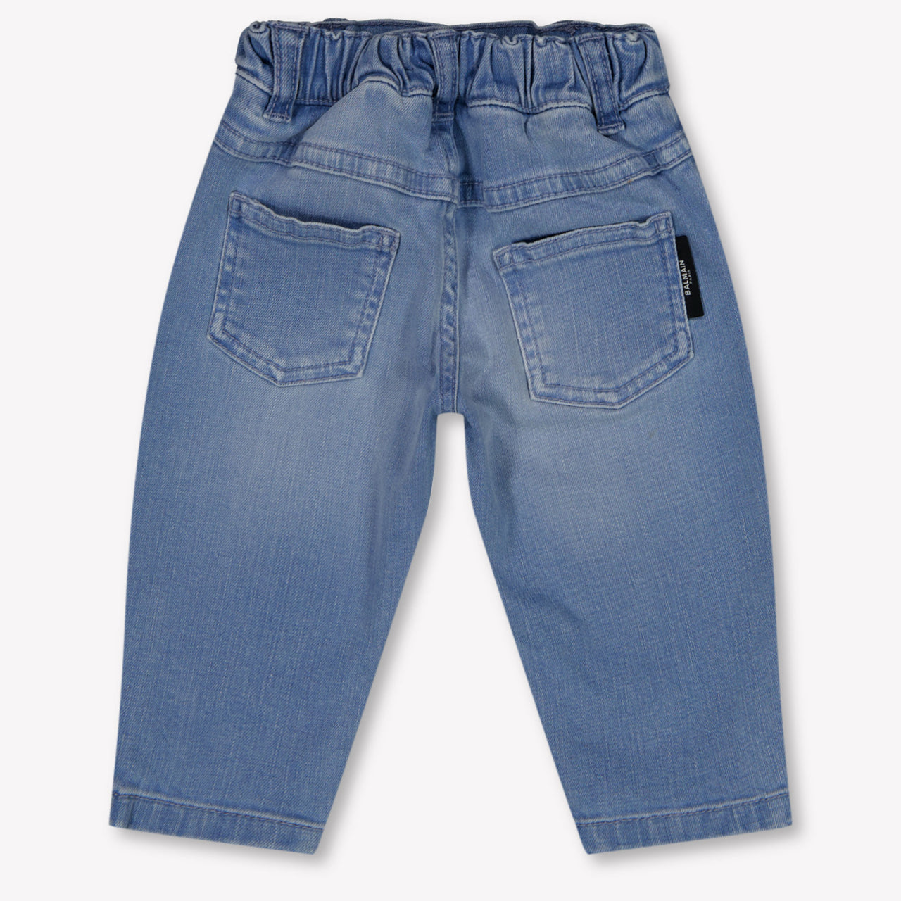 Balmain Baby Girls Pants In Blue
