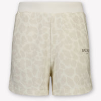 Balmain Kinder Mädchen Shorts rein Grauweiß