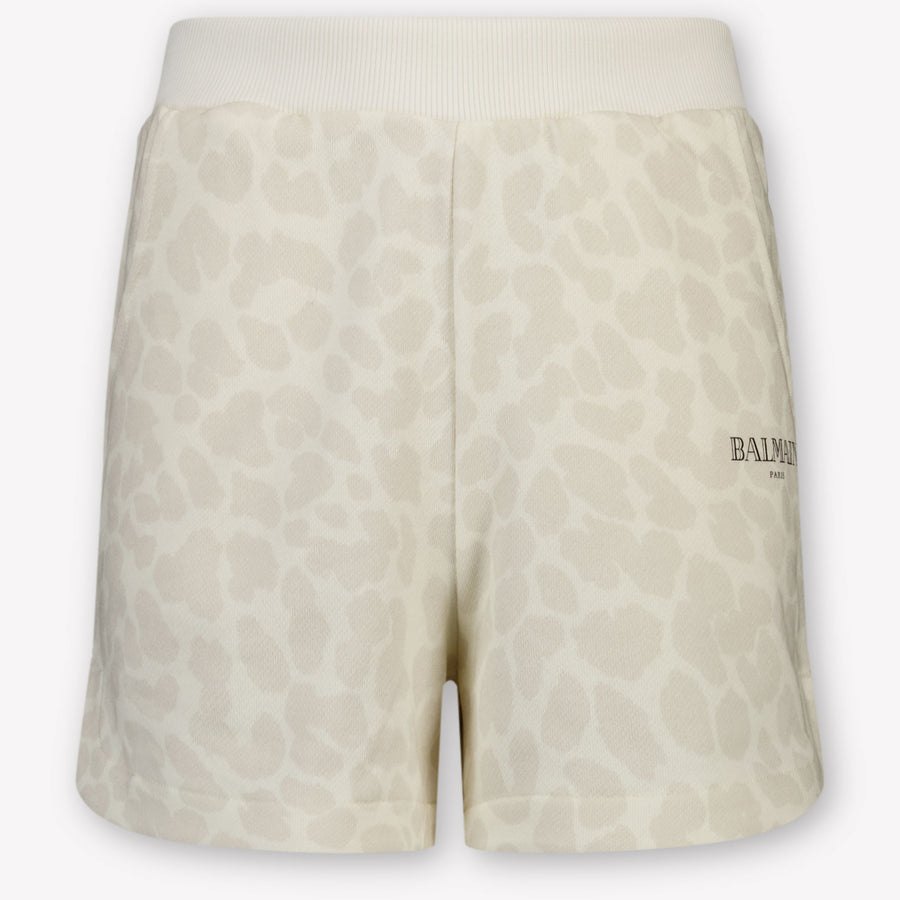 Balmain Kinder Mädchen Shorts rein Grauweiß