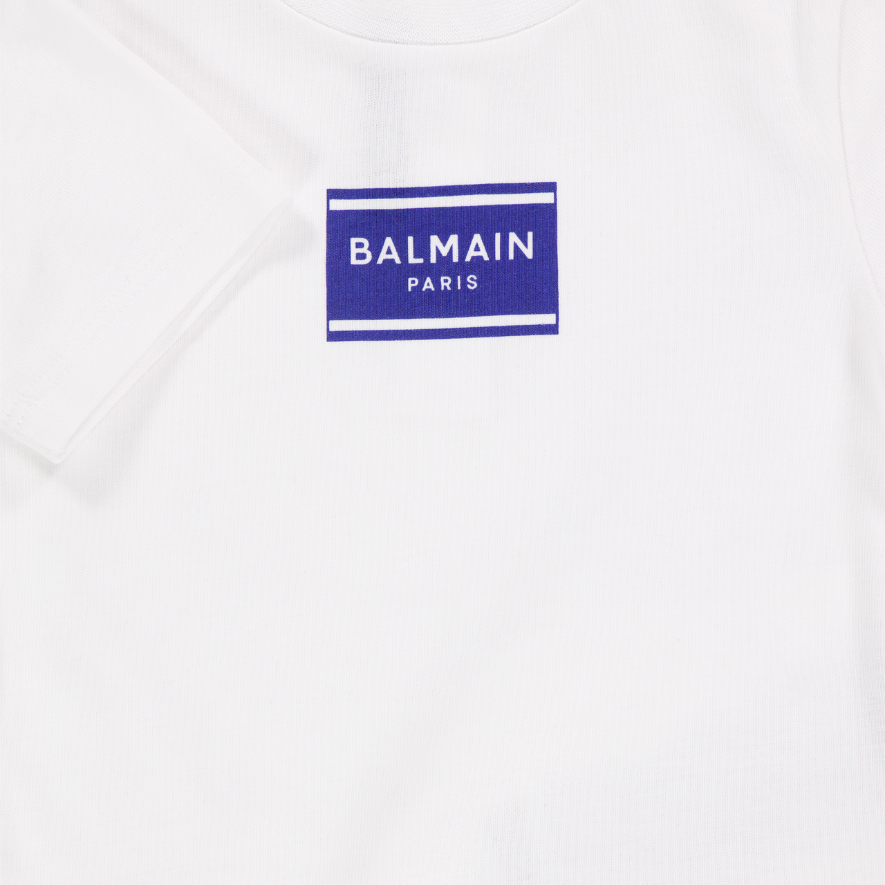 Balmain Baby Meisjes T-Shirt In Wit