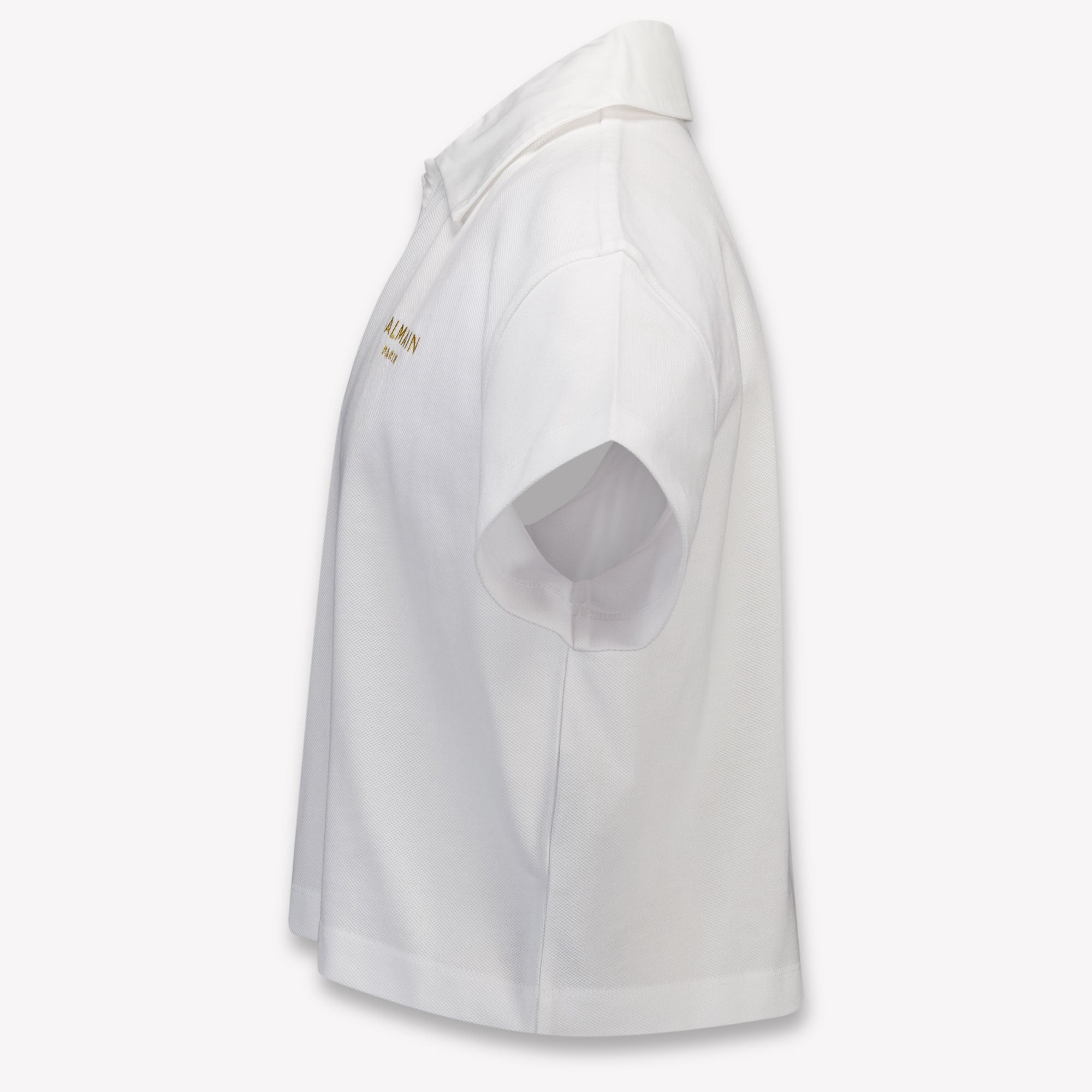 Balmain niños Chicas polo en Blanco