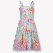 Stella McCartney Enfants Filles Robe en turquoise