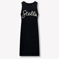 Stella McCartney Kinder Meisjes Jurk In Zwart
